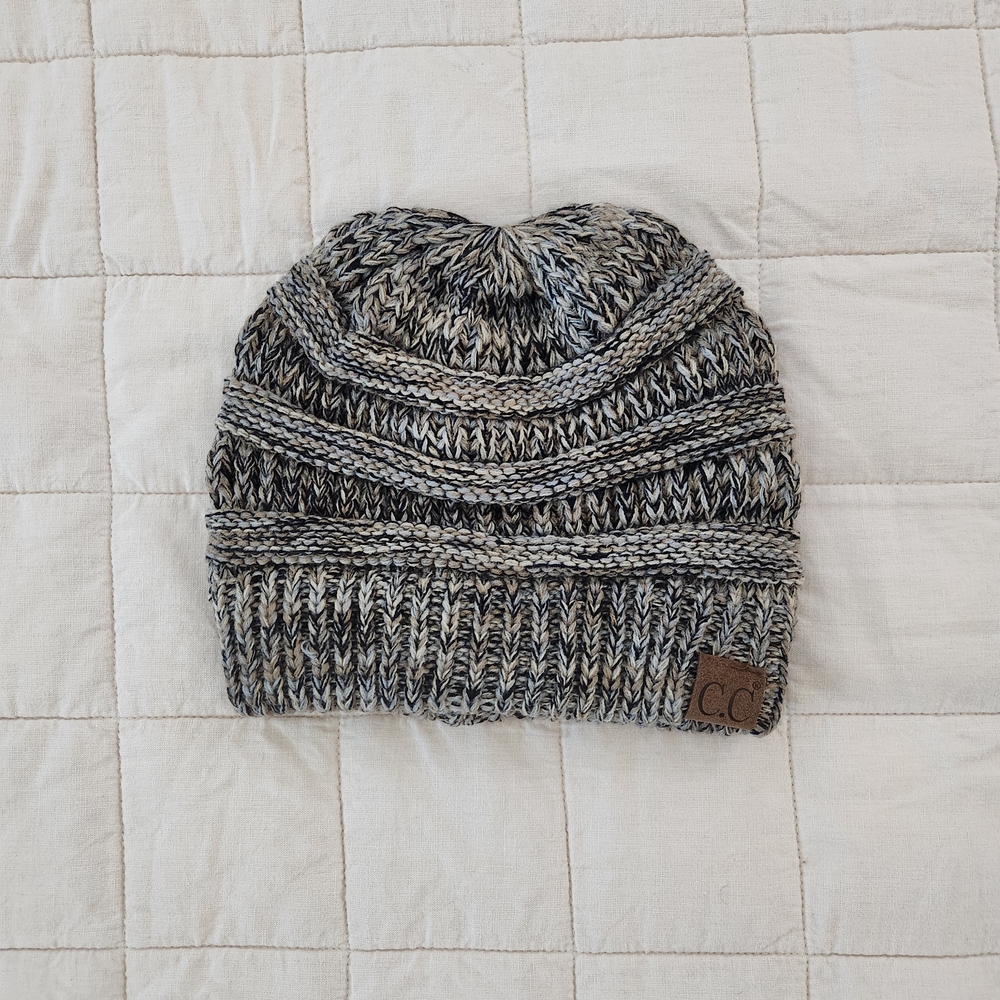 CC Knit Beanie Mixed Colored